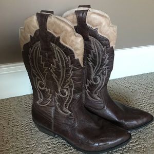 Brown Cowgirl Boots